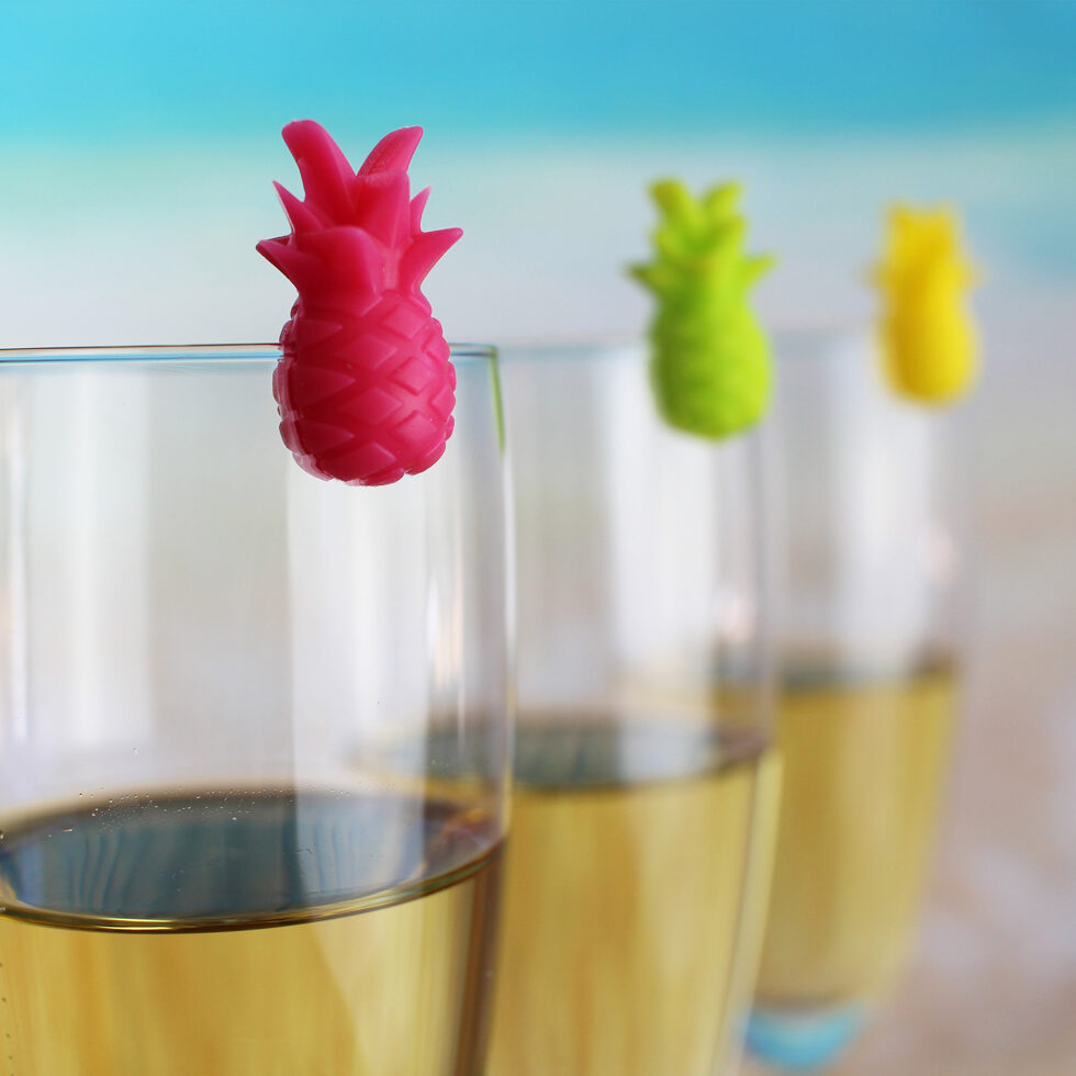 Pineapple glass marker 