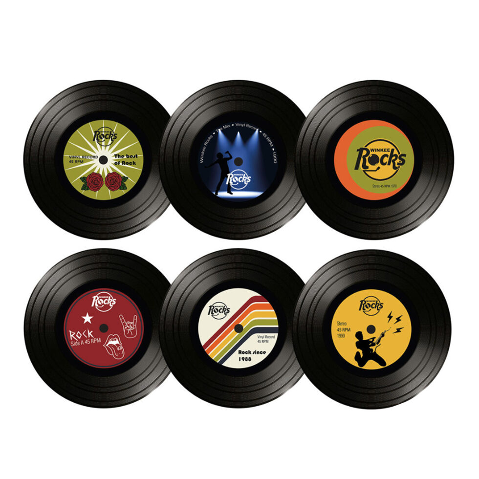 Dessous de verre Vinyle Musique Dessous de verre Vinyle Musique