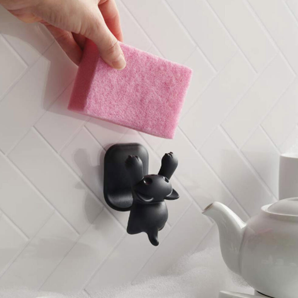 Schwammhalter Katze
schwarz 