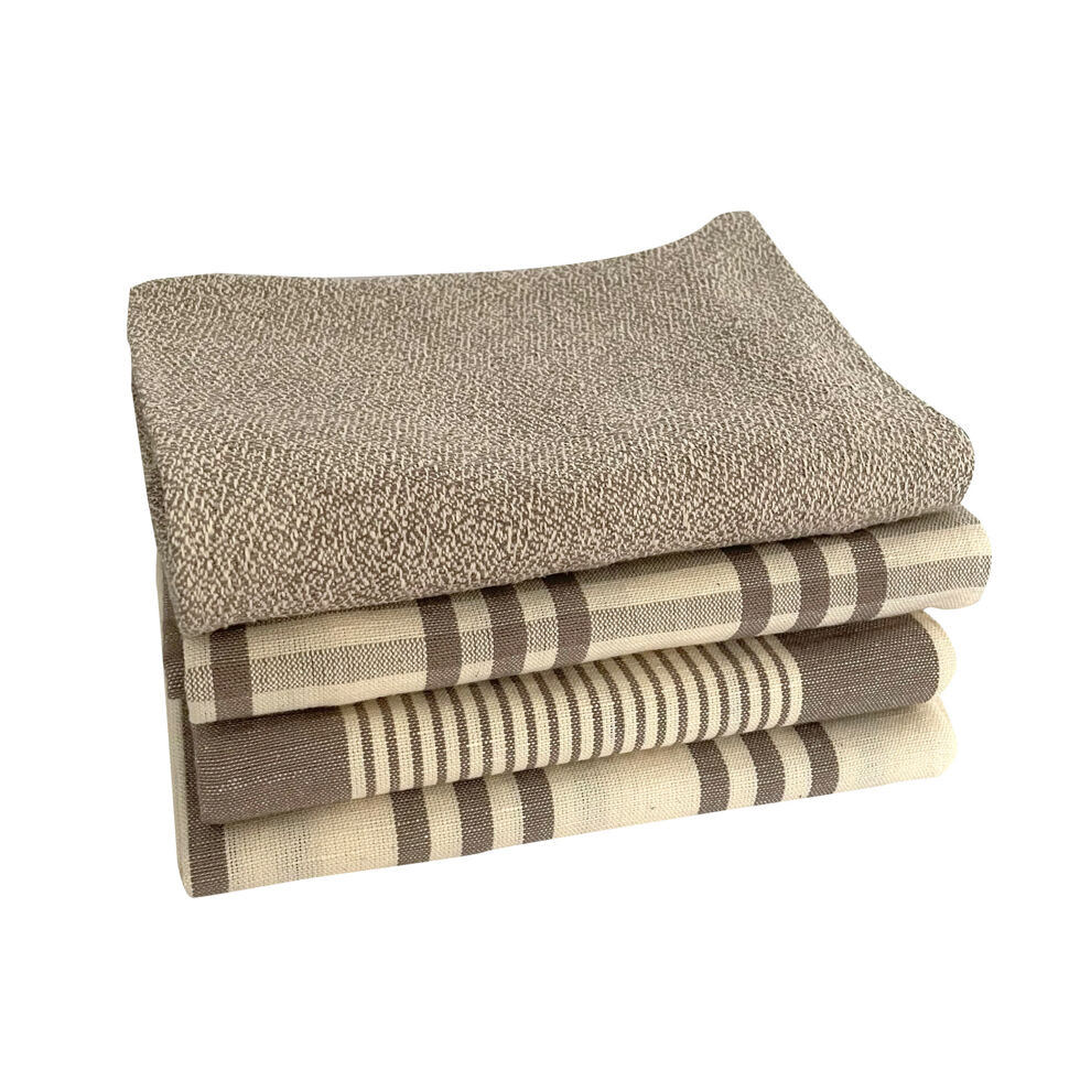 Torchon de cuisine RC, Borde
taupe 