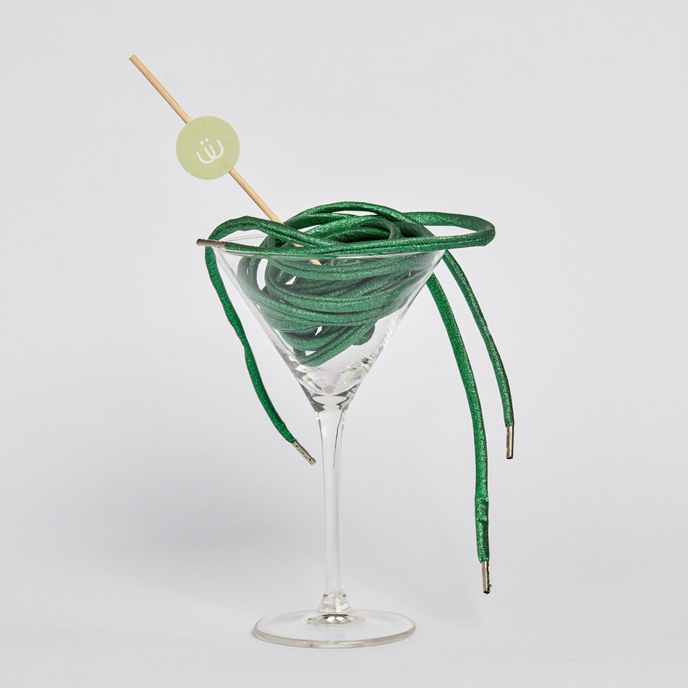Shoelace green mica
90 cm 