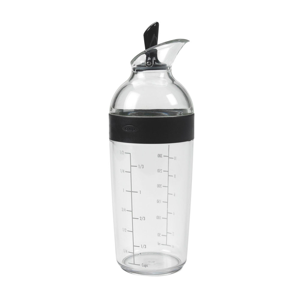 OXO Salatsaucen Shaker
schwarz 350 ml 