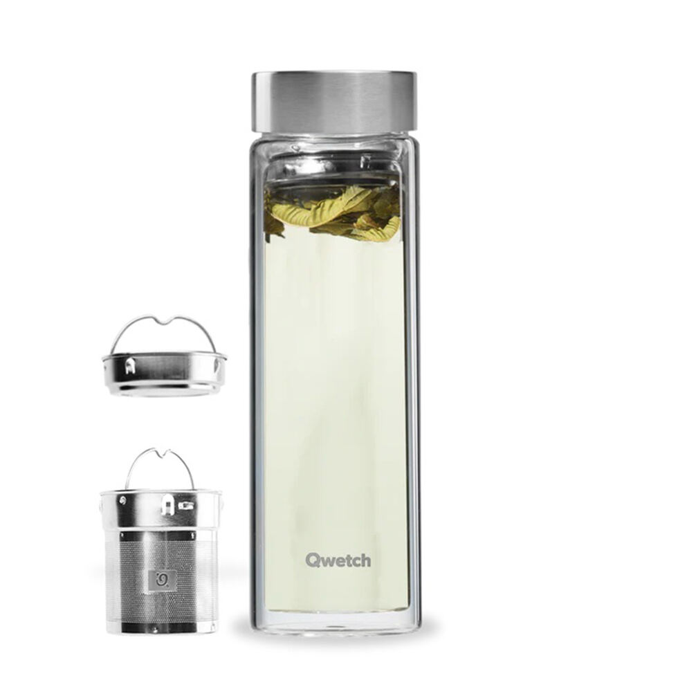 Glasflasche Doppelwandig 
4.3dl 