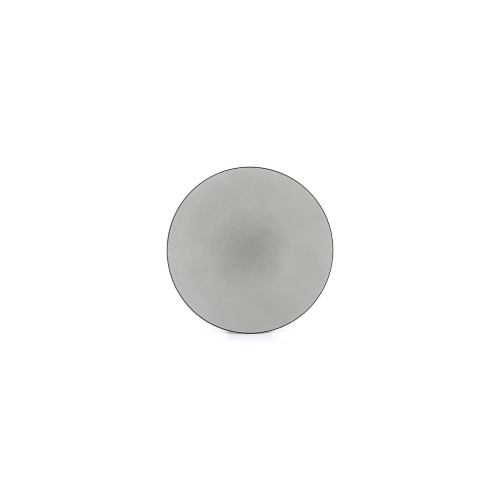 Assiette plate grise 16 cm Assiette plate grise 16 cm