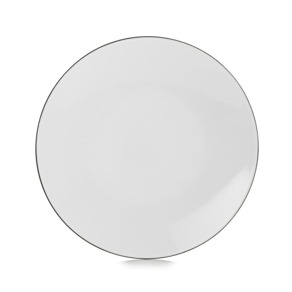 Teller flach weiss 28 cm 