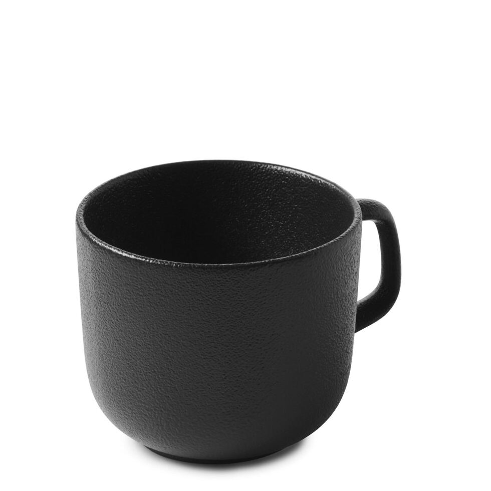 Coffee cup 0.8dl black Coffee cup 0.8dl black