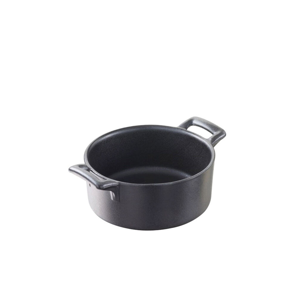 Bratenschale rund schwarz
15 cm Bratenschale rund schwarz
15 cm