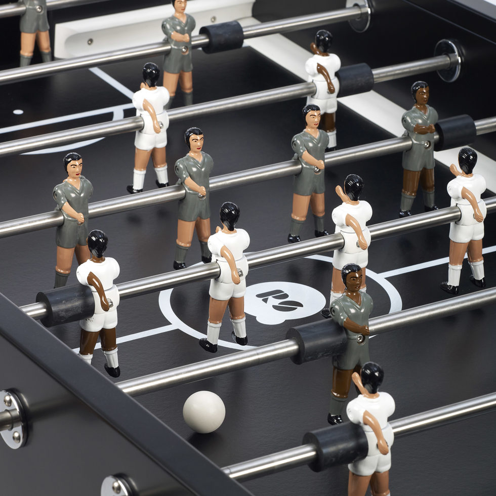 EL FUTBOL Tischfussball 
RS-3 Holz / schwarz 