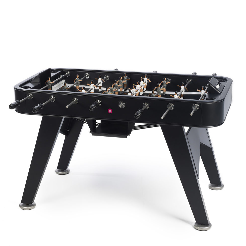 EL FUTBOL Tischfussball 
RS-2 Inox schwarz 