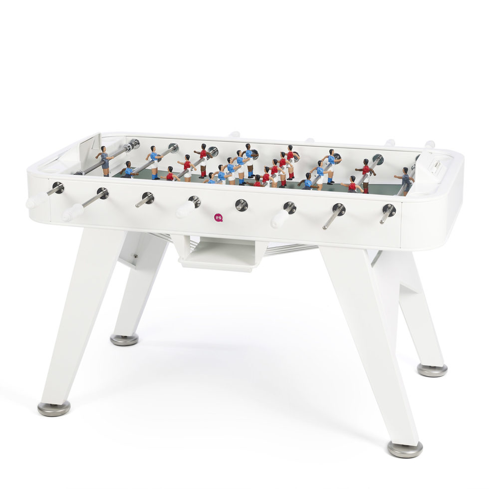 EL FUTBOL Tischfussball 
RS-2 Inox weiss 