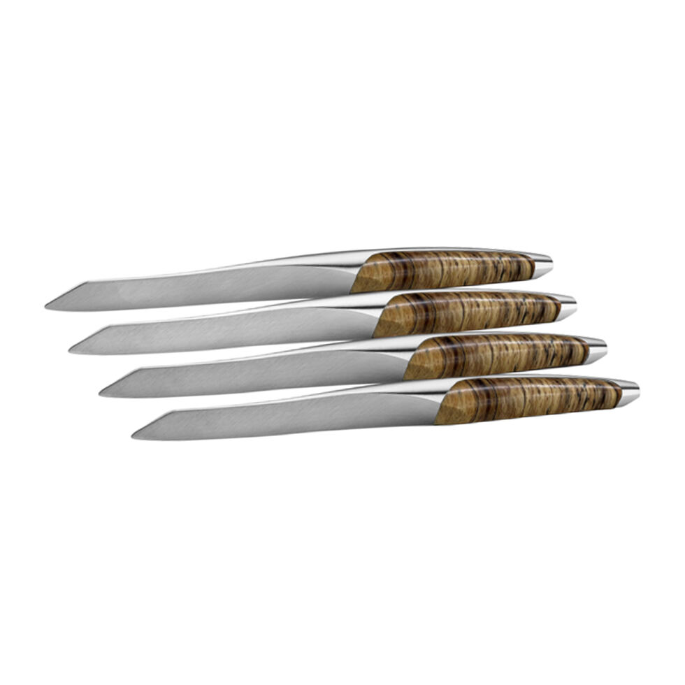 Couteaux à steak en bois flotté
set de 4 pièces Couteaux à steak en bois flotté
set de 4 pièces