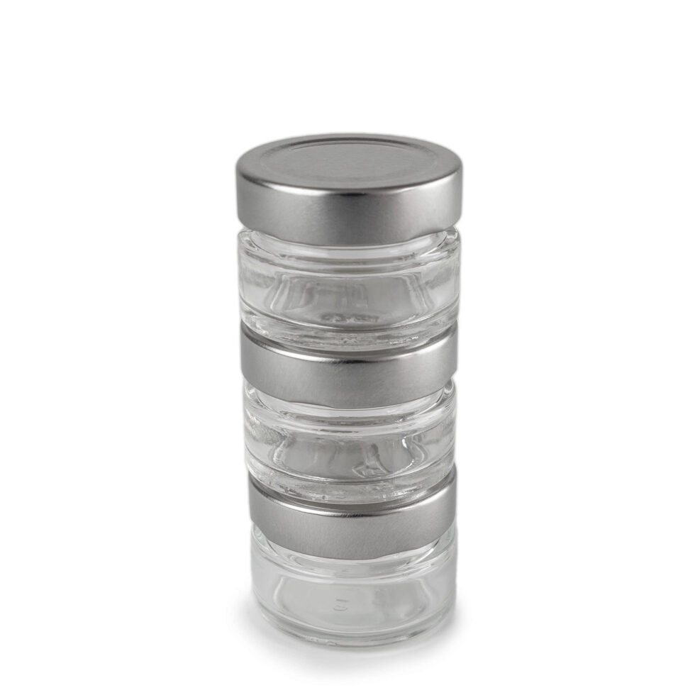 Glasbehälter zu Mühle 3 Set Glasbehälter zu Mühle 3 Set