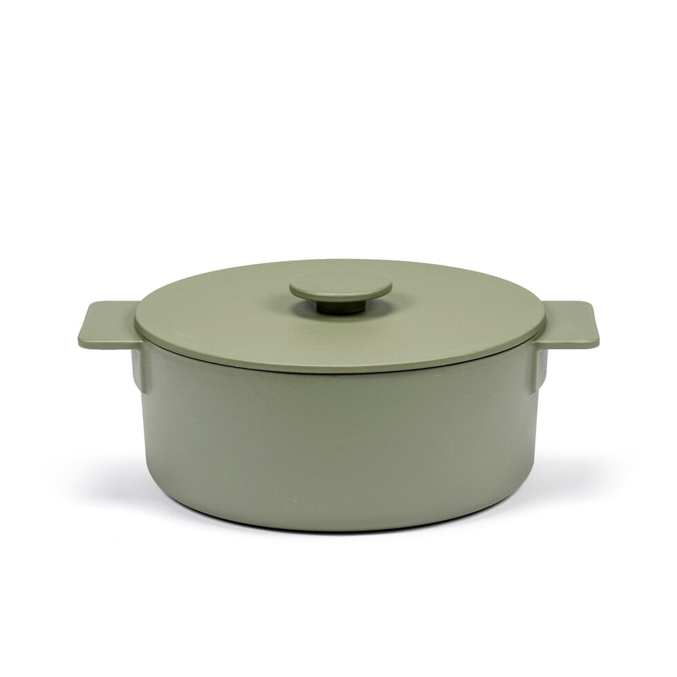 Gusseisen Kochtopf 
grün 26 cm / 4.2 lt 
