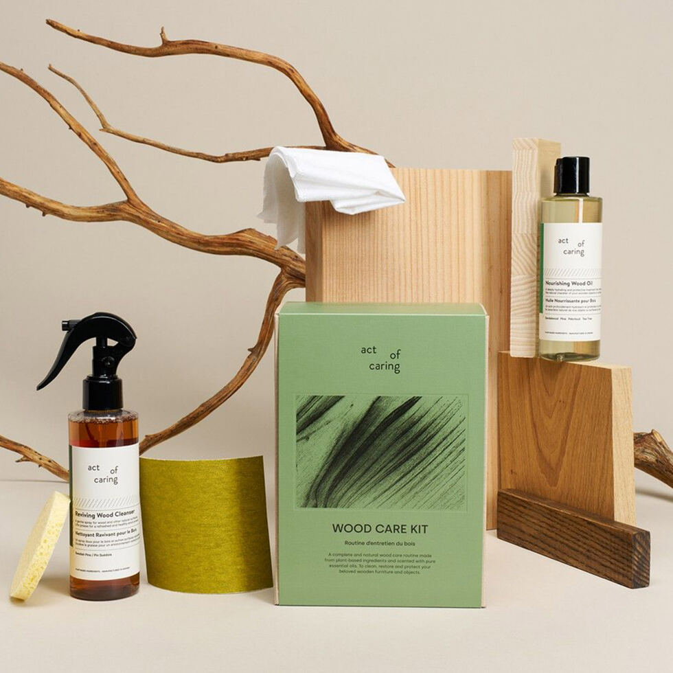 Wood care set 