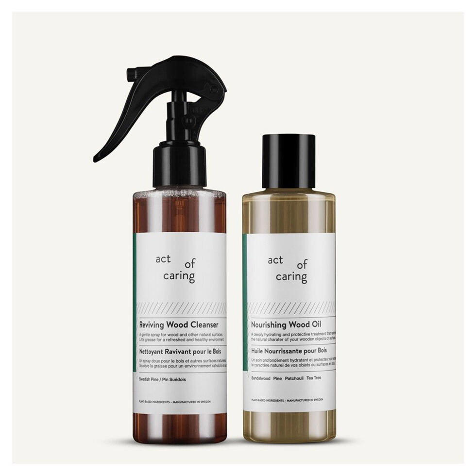 Wood care set 