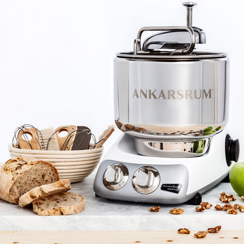 Ankarsrum Küchenmaschine 
weiss matt 