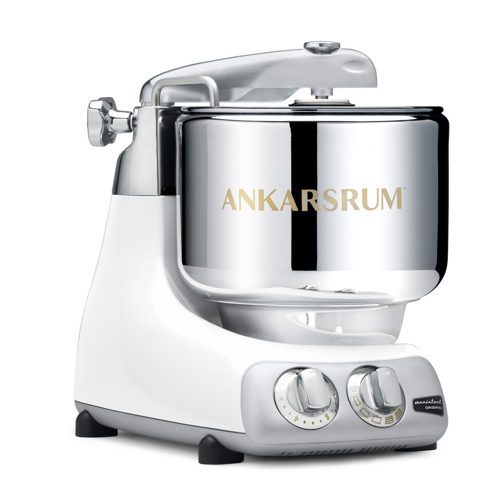 Ankarsrum Küchenmaschine 
weiss glossy 
