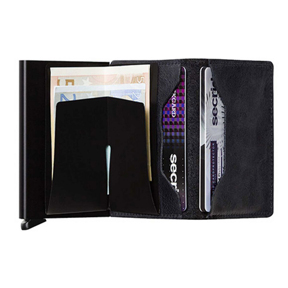 Miniwallet 
schwarz vintage 