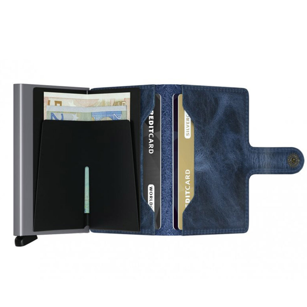 Miniwallet 
blau vintage 
