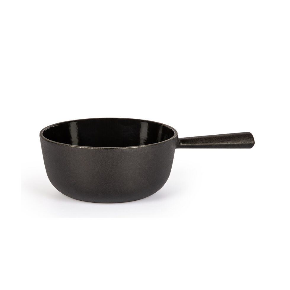 Fondue Caquelon 
18 cm, Gusseisen 