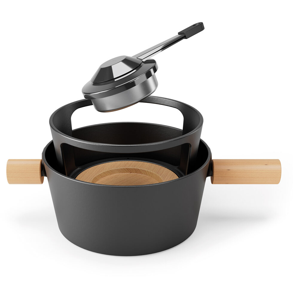 Fondue-Garnitur
21 cm, Käsefondue 