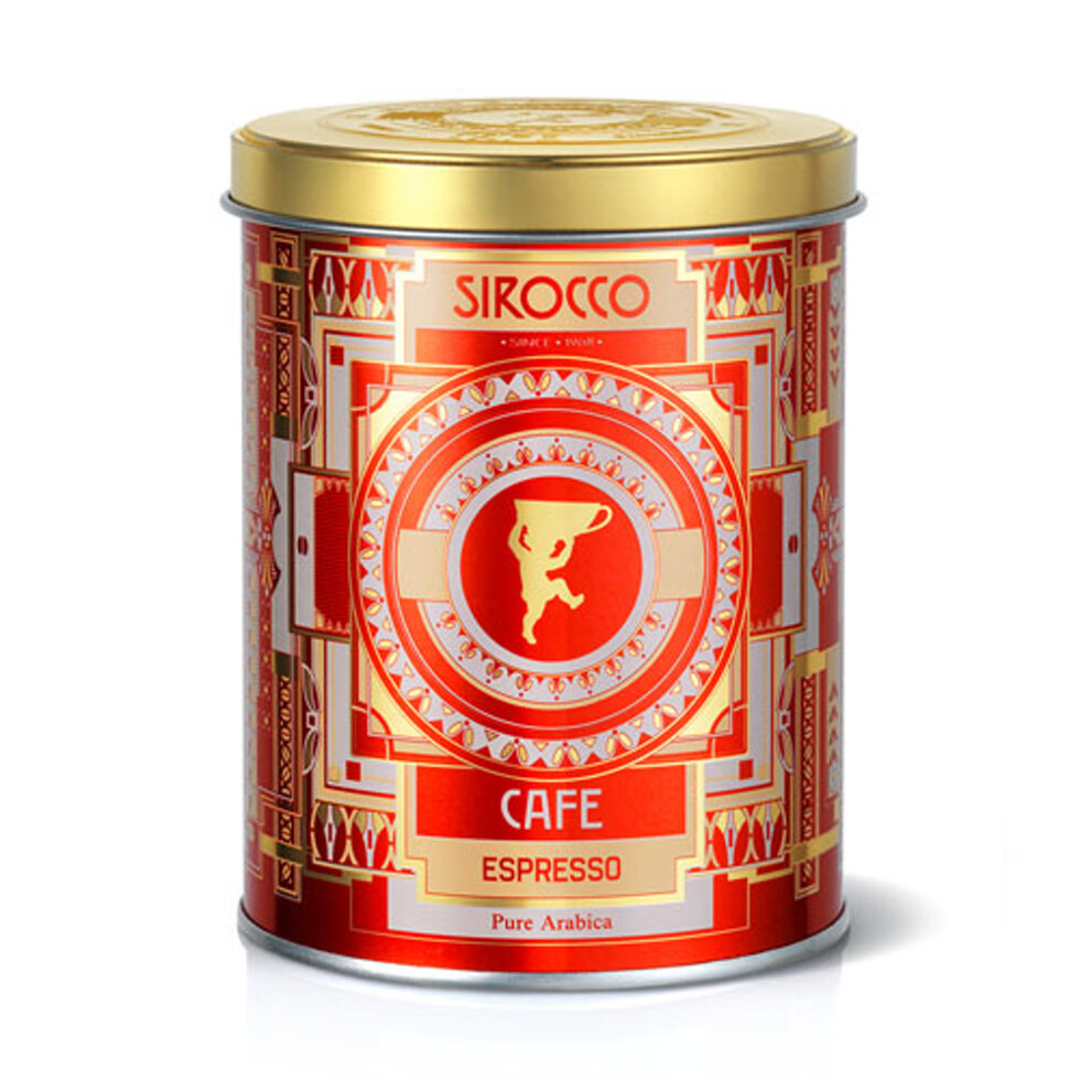 Sirocco Kaffee Espresso gemahlen 250g 