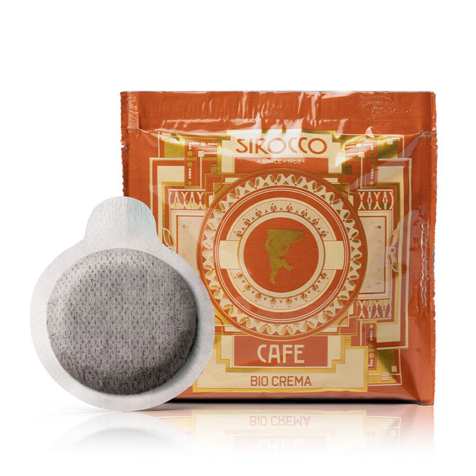 Sirocco Kaffee Bio
Crema, 18 ESE-Pads Sirocco Kaffee Bio
Crema, 18 ESE-Pads