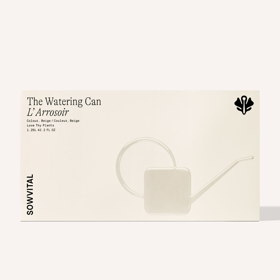 Watering can cream 1.25lt 