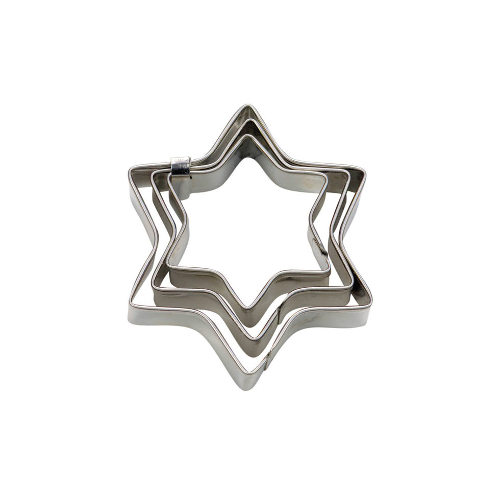 Ausstecher
Stern 3er Set klein Ausstecher
Stern 3er Set klein