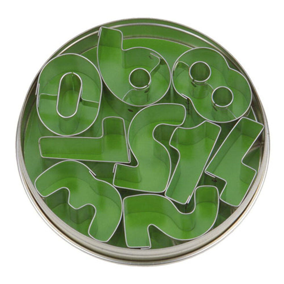 Ausstecher
9 Zahlen in Dose Ausstecher
9 Zahlen in Dose