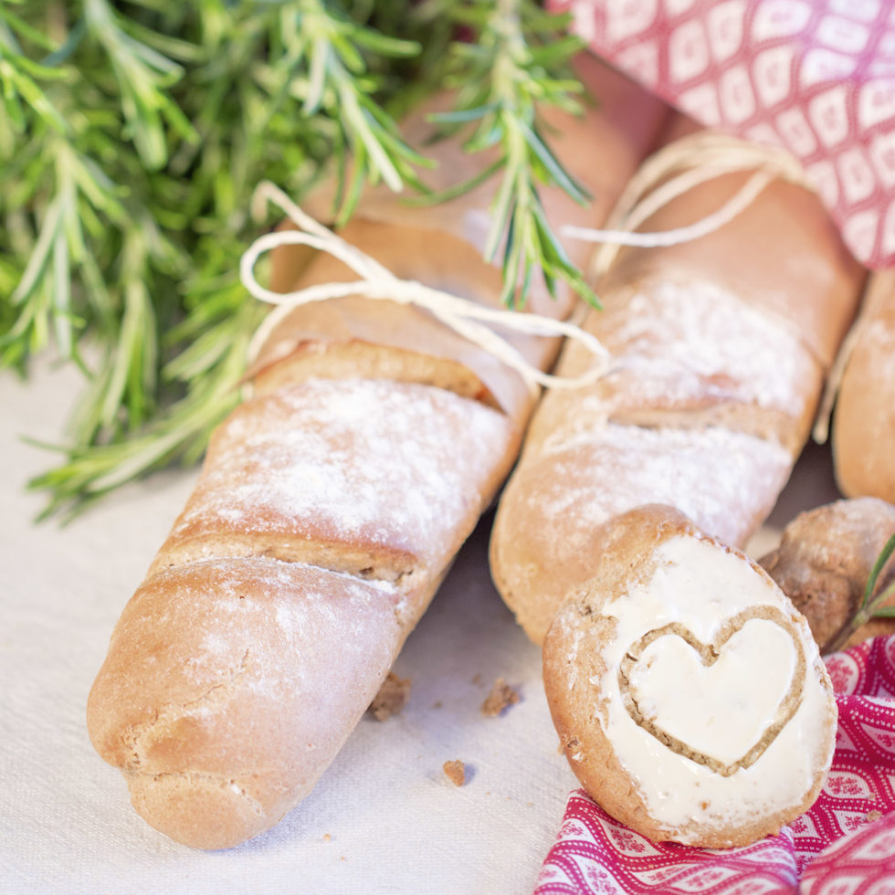 Baguette Backblech gelocht 