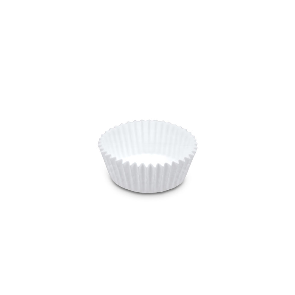 Papierbackformen 
Weiss Mini 200 Stk. 