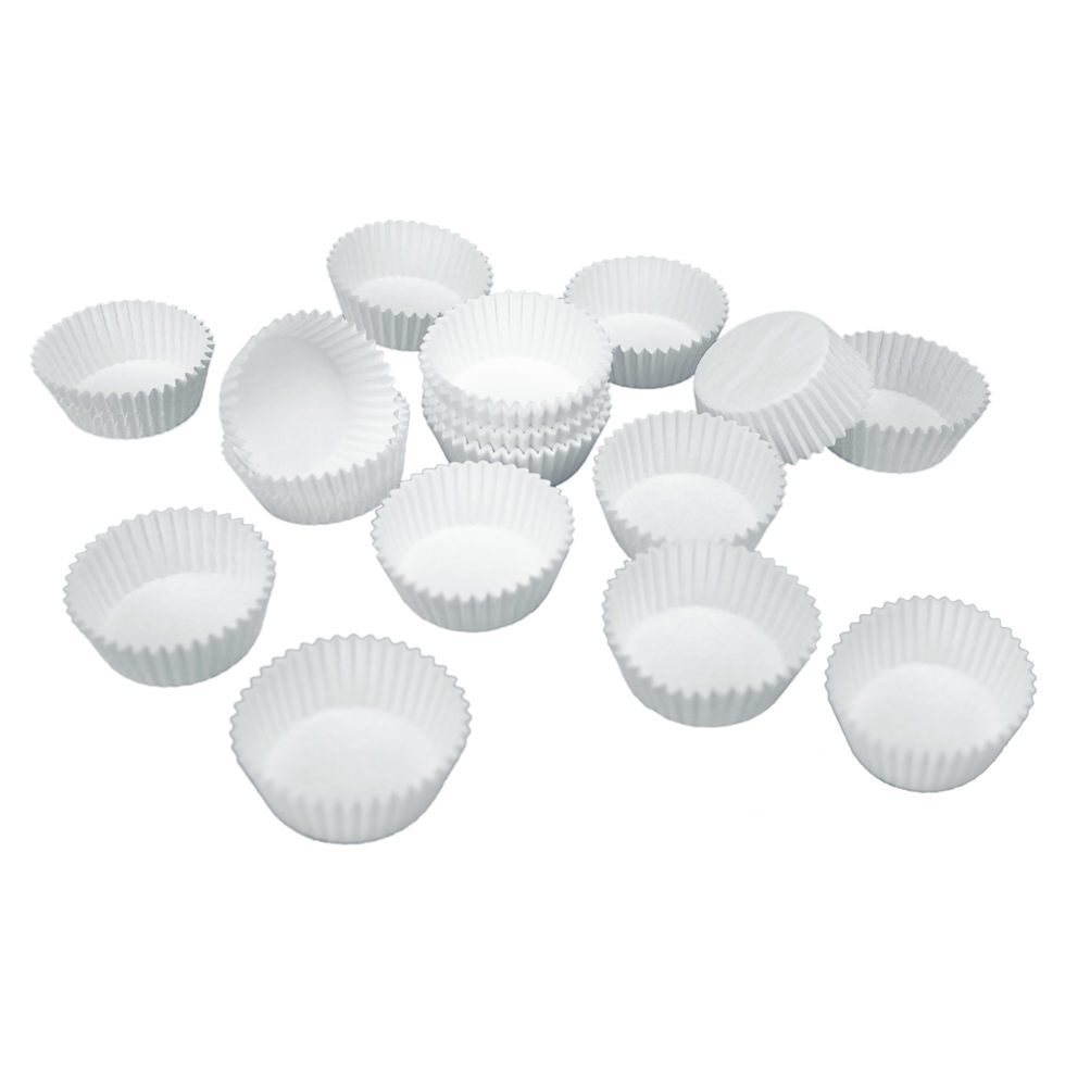 Papierbackformen 
Weiss Mini 200 Stk. 