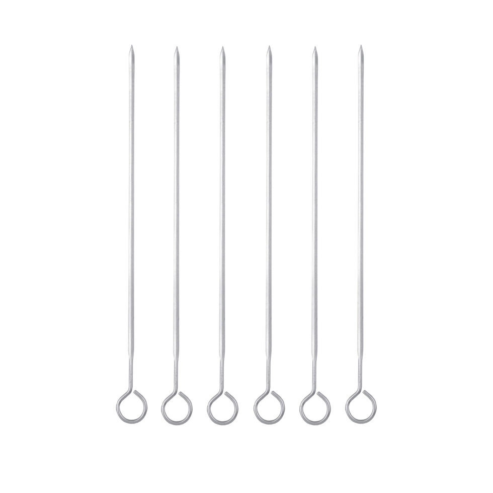 Grill skewers 30cm 6 pcs. Grill skewers 30cm 6 pcs.
