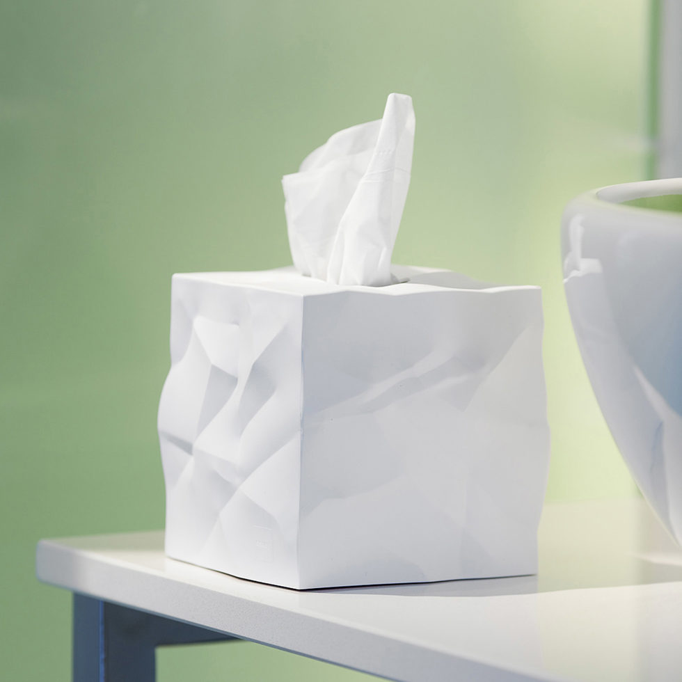 Kleenex Box "Wipy" weiss
quadratisch 