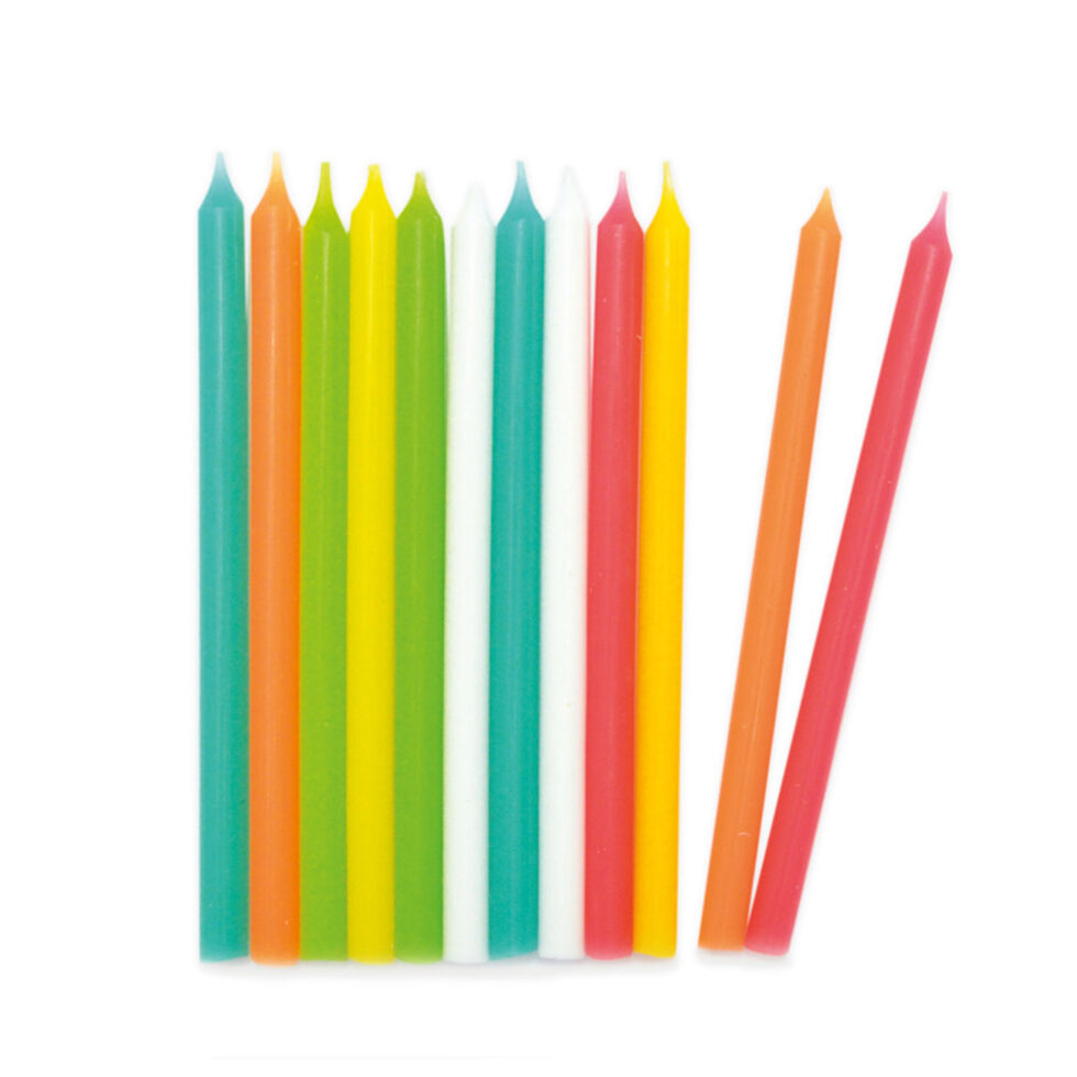 Candles colorful
Set of 12 Candles colorful
Set of 12