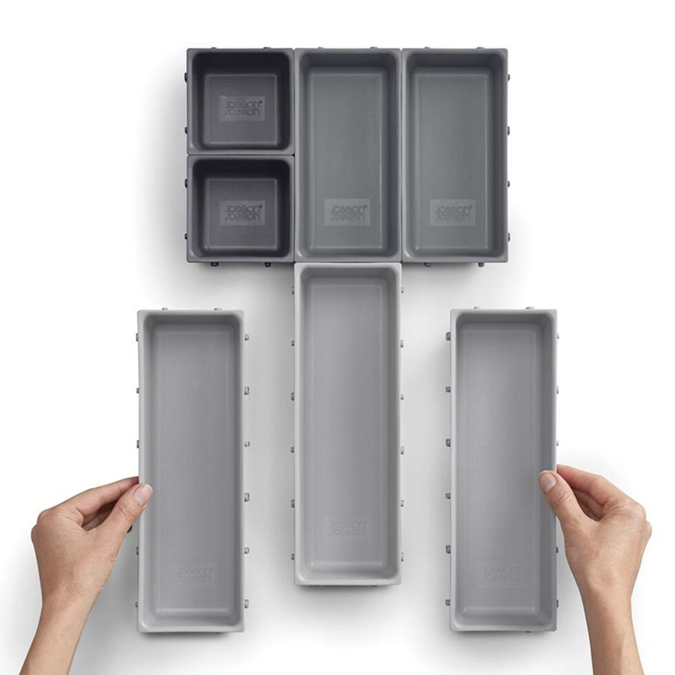 Kit de rangement
7 pièces, gris 