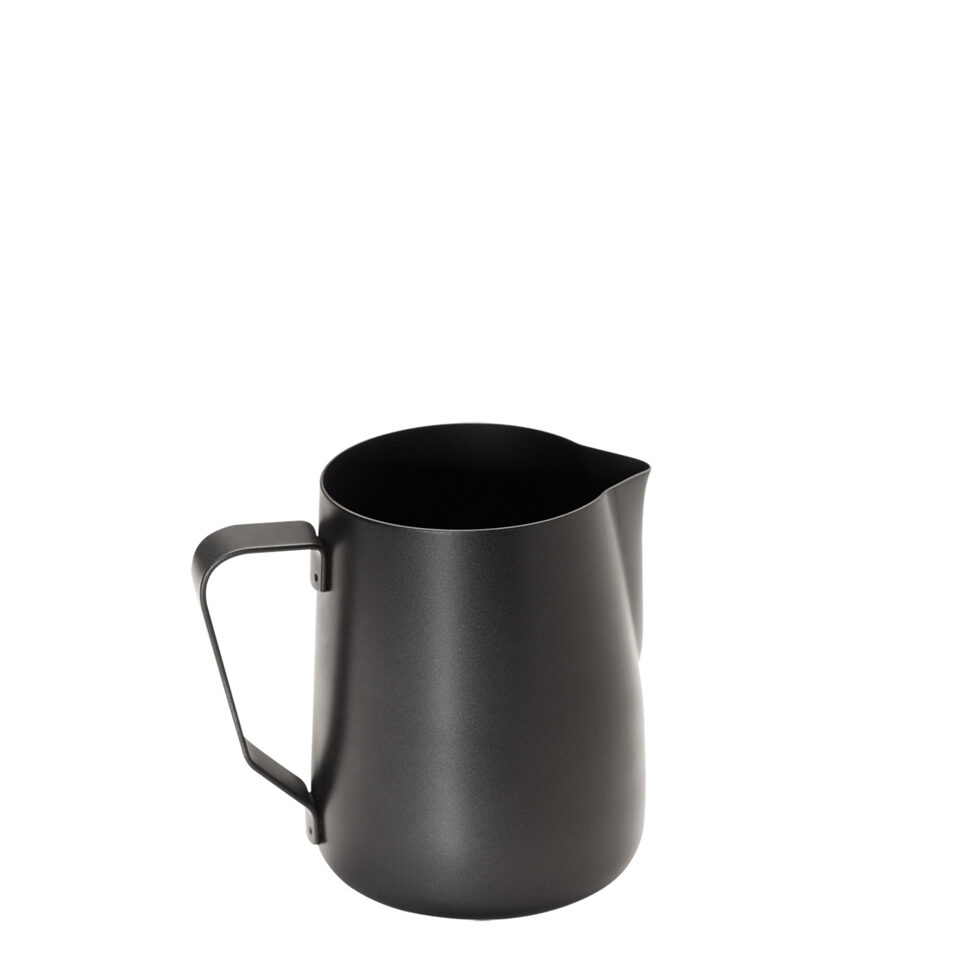 Milchkanne schwarz
Edelstahl 0.60 lt 