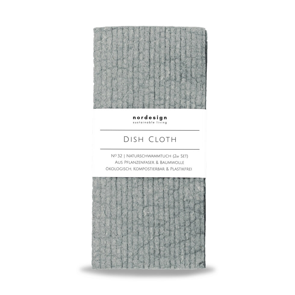 Natural sponge cloth
gray, 2 pieces 