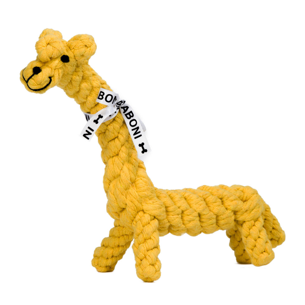 Hundetoy
"Gretchen Giraffe" Hundetoy
"Gretchen Giraffe"