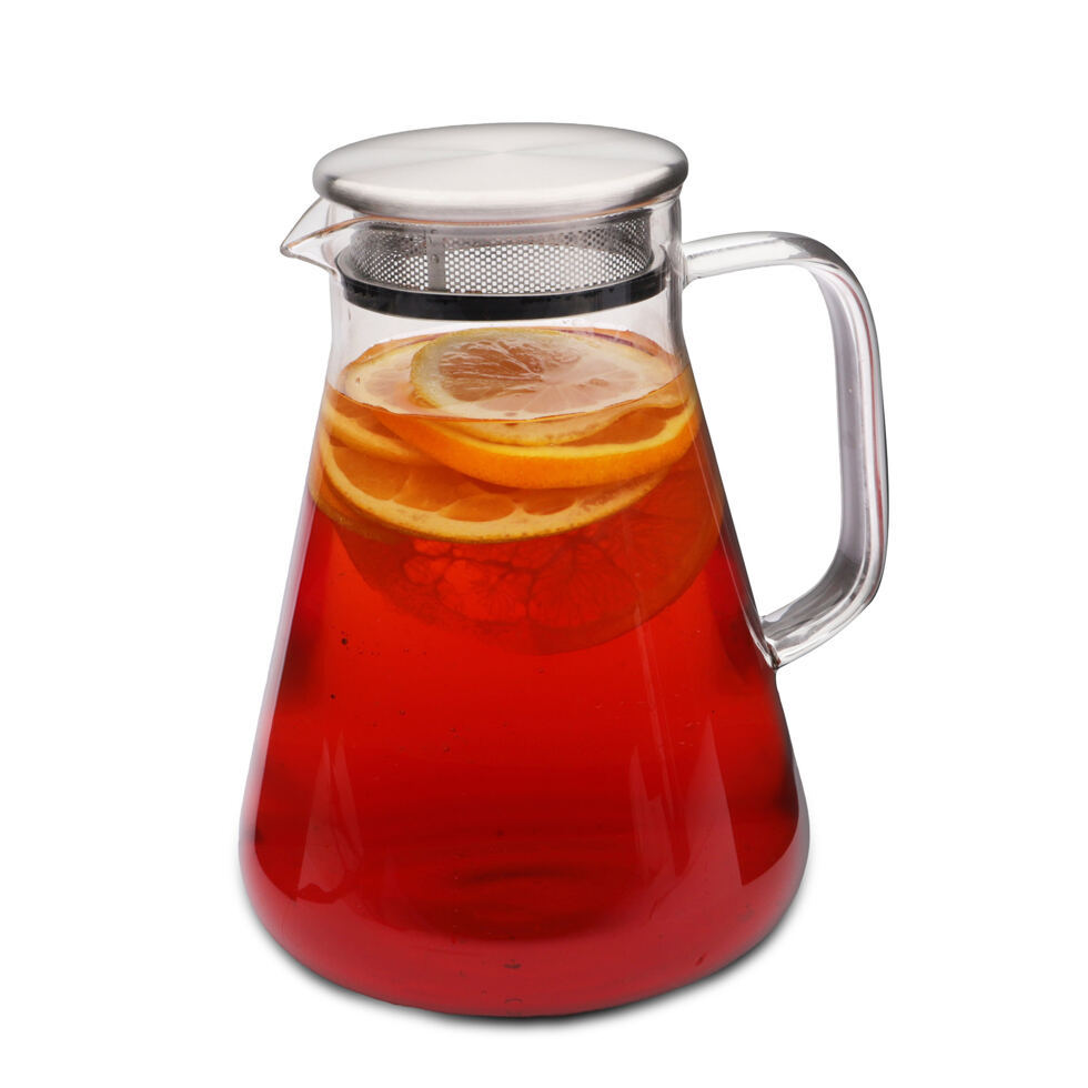 Teekanne Glas mit Filter
1.2l 