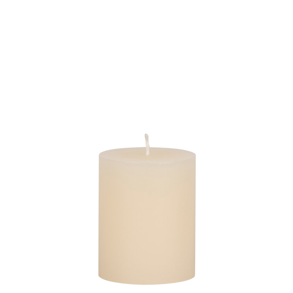 Bougie cylindrique de 10 cm
ivoire 