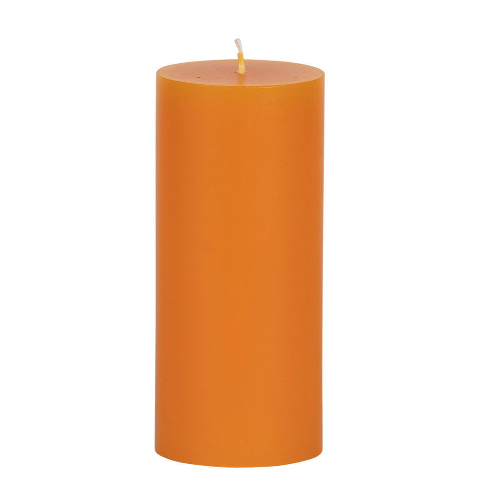 Zylinderkerze 18 cm
orange 