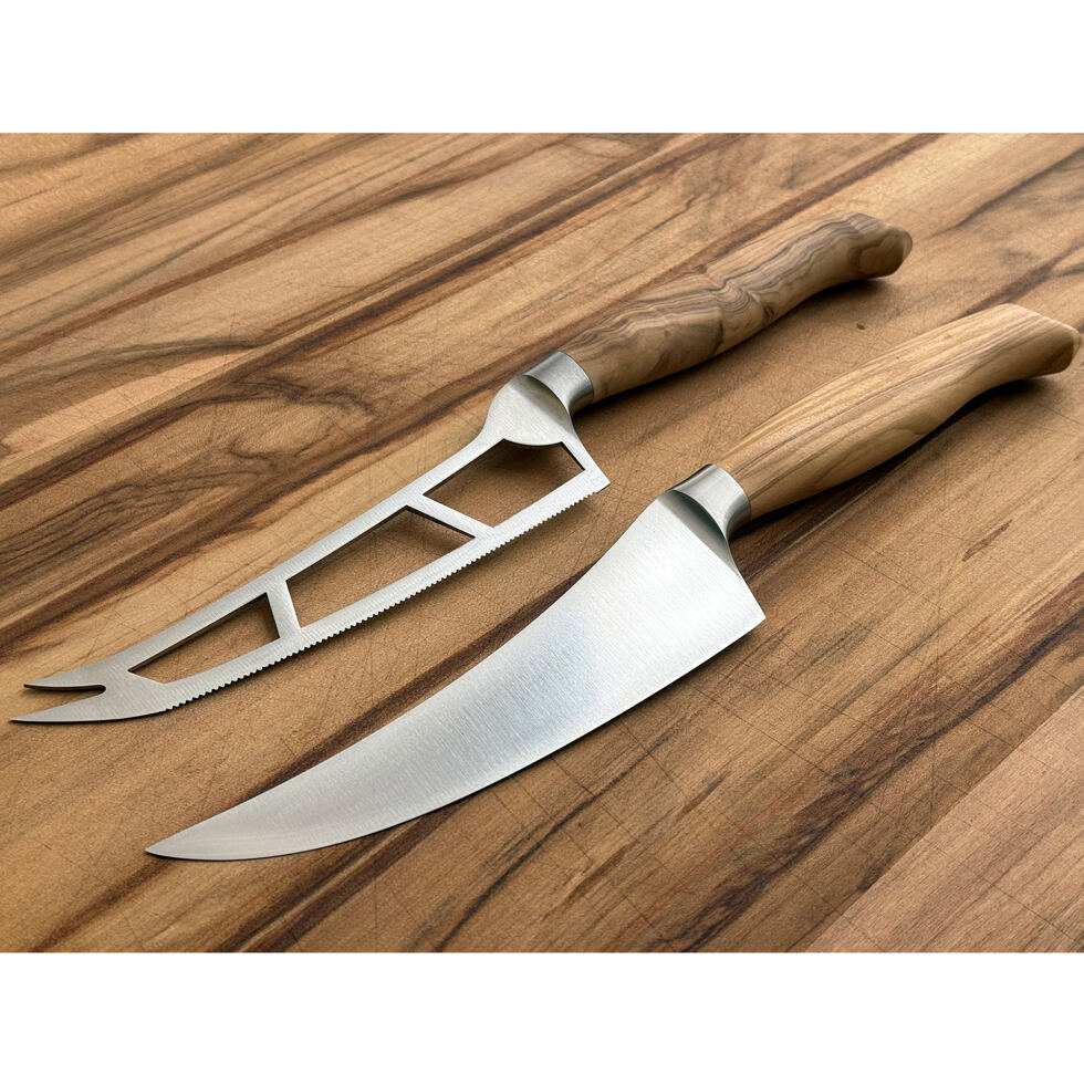 Käsemesser Set Olive 