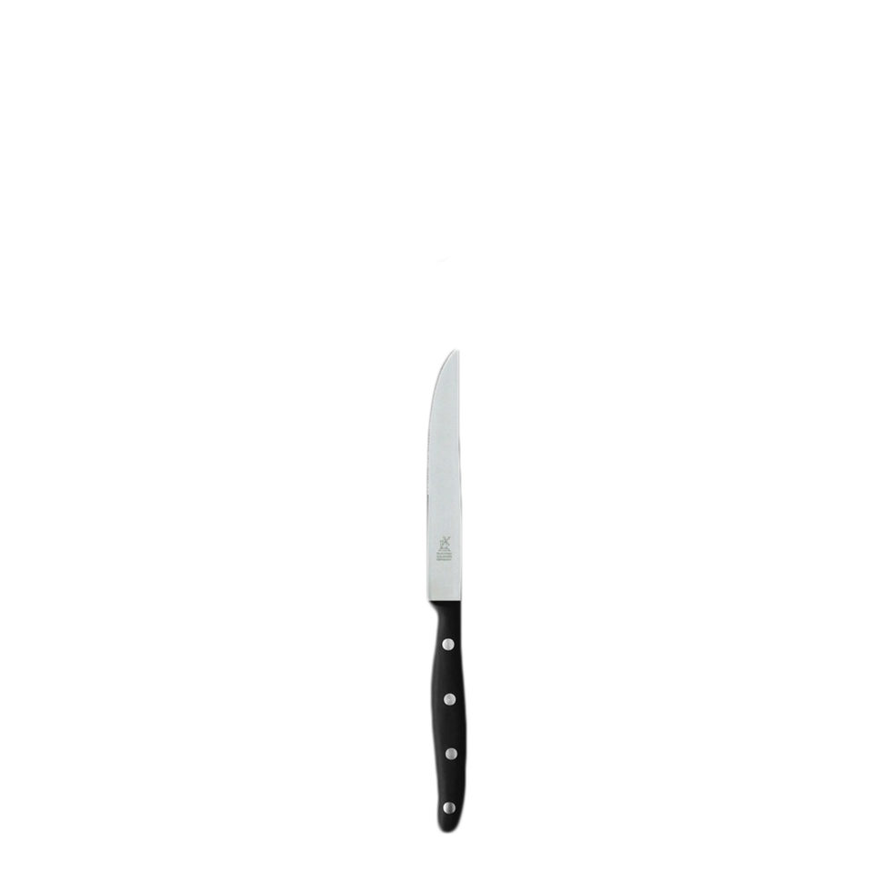 Steakmesser Glattschliff Kunststoff schwarz 12.4 cm Steakmesser Glattschliff Kunststoff schwarz 12.4 cm