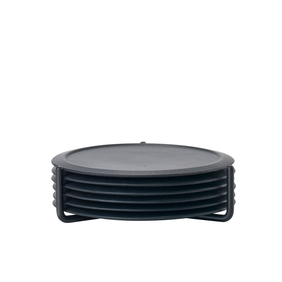 Glass coaster 6er
black Glass coaster 6er
black