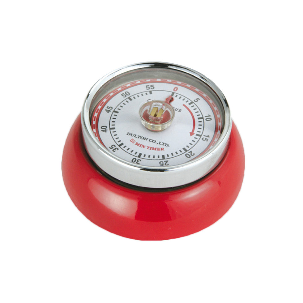 Timer Retro rot 