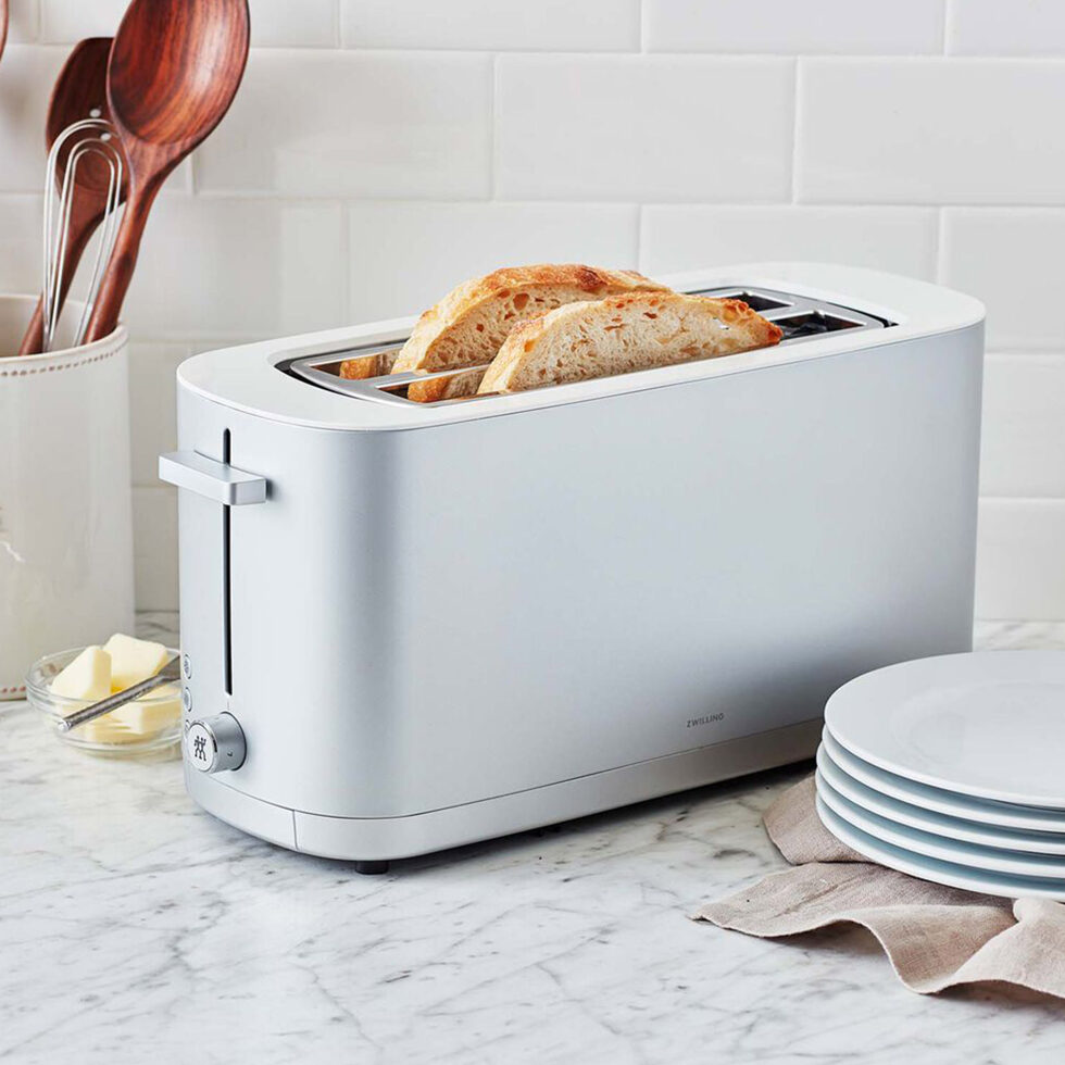 Toaster 2x2
weiss/silber 