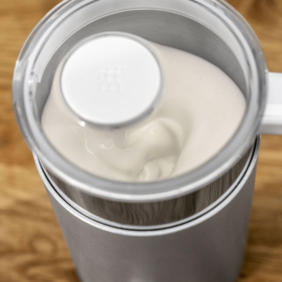 Milchaufschäumer
silber 400 ml 